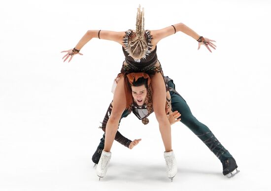 Фигурное катание. Контрольные прокаты. Танцы на льду. Произвольный танец