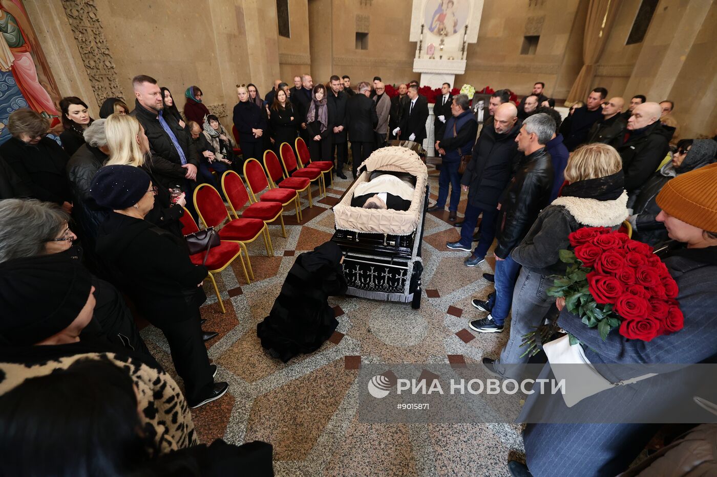 Прощание с Тиграном Кеосаяном в Москве