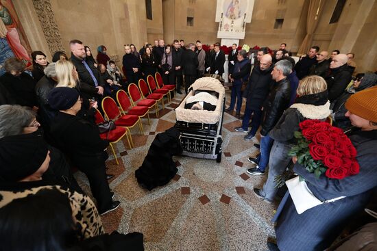 Прощание с Тиграном Кеосаяном в Москве