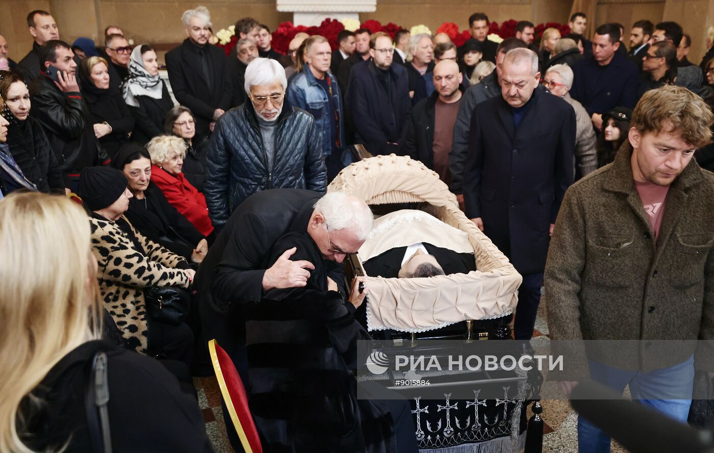 Прощание с Тиграном Кеосаяном в Москве
