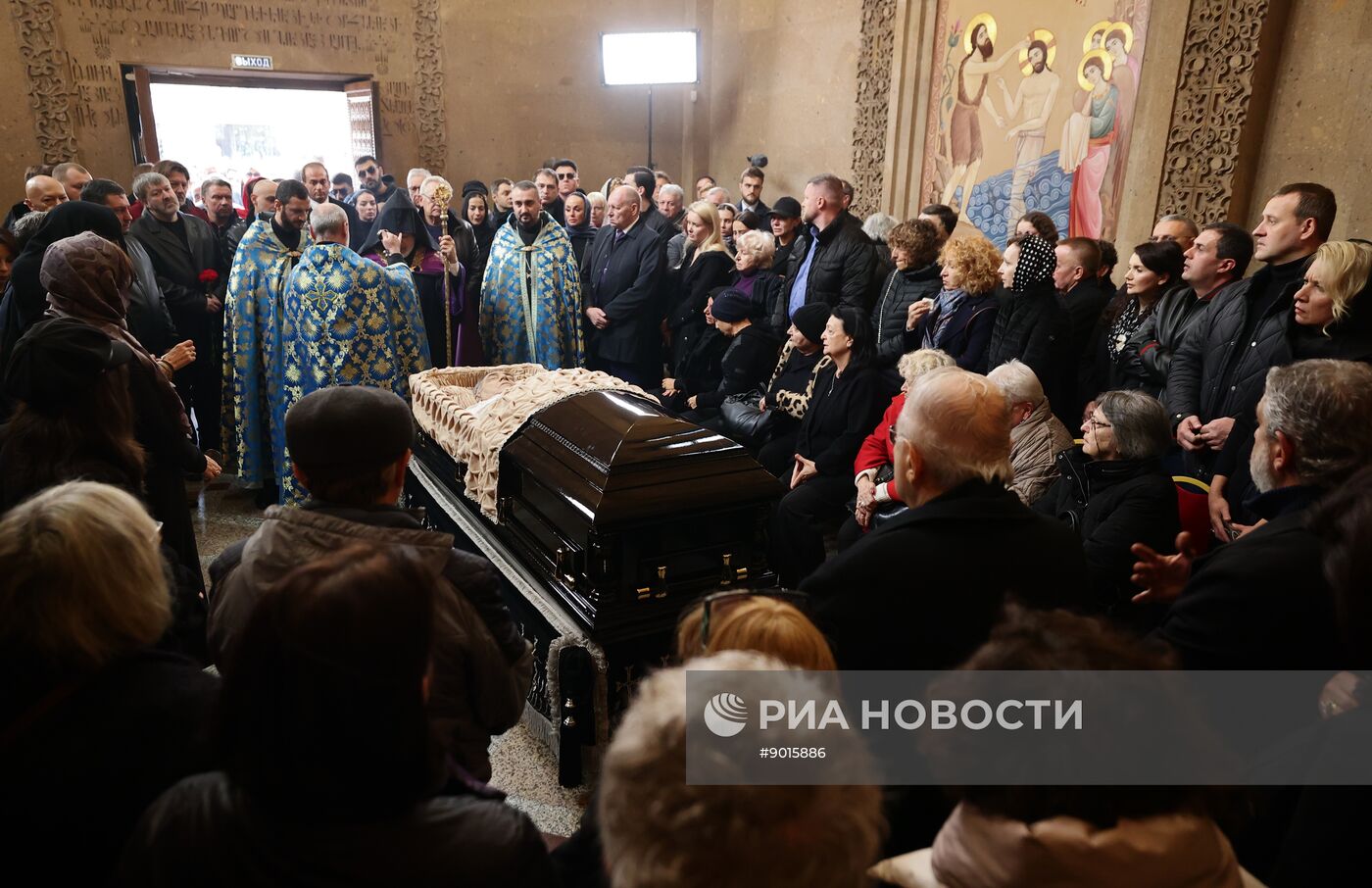 Прощание с Тиграном Кеосаяном в Москве