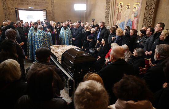 Прощание с Тиграном Кеосаяном в Москве