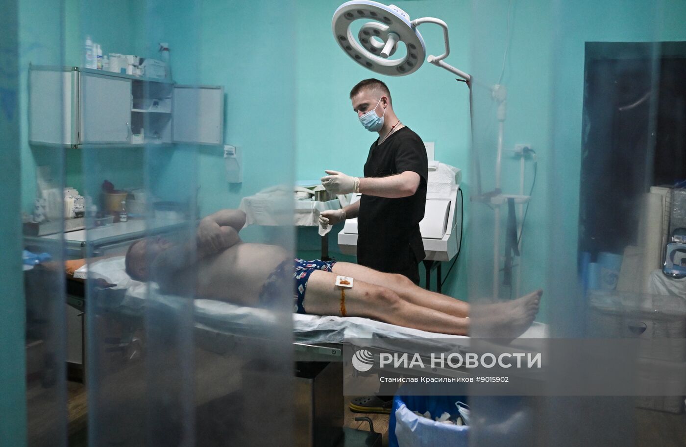 Передовой госпиталь спецназа "Ахмат" 4-й бригады МО РФ