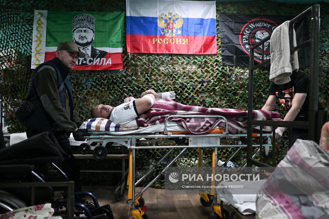 Передовой госпиталь спецназа "Ахмат" 4-й бригады МО РФ