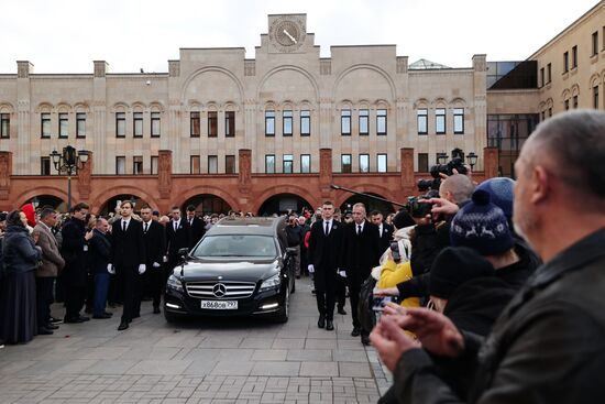 Прощание с Тиграном Кеосаяном в Москве