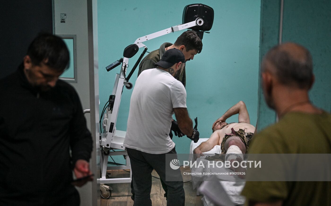 Передовой госпиталь спецназа "Ахмат" 4-й бригады МО РФ