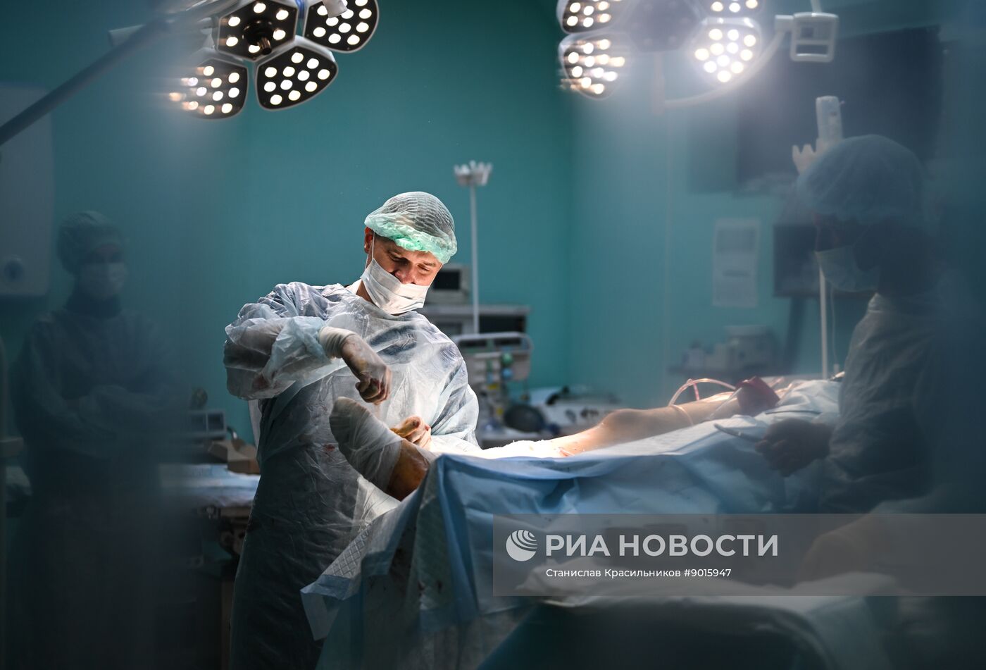 Передовой госпиталь спецназа "Ахмат" 4-й бригады МО РФ