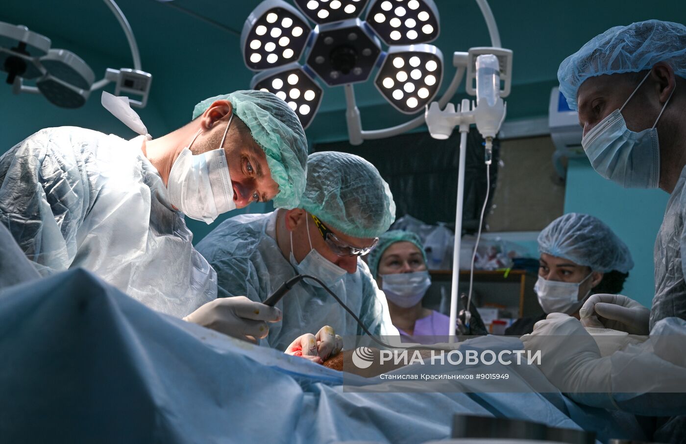 Передовой госпиталь спецназа "Ахмат" 4-й бригады МО РФ