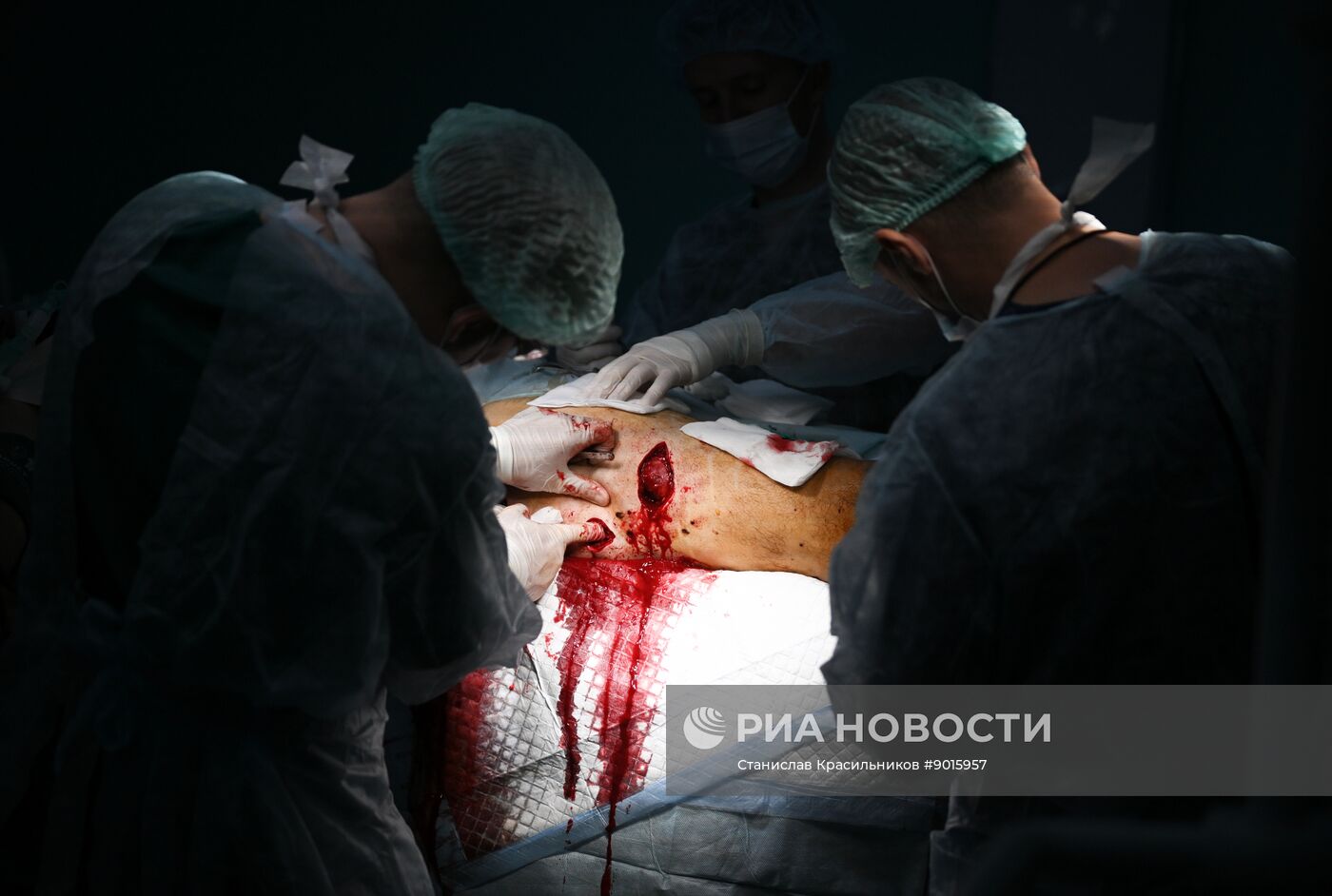 Передовой госпиталь спецназа "Ахмат" 4-й бригады МО РФ