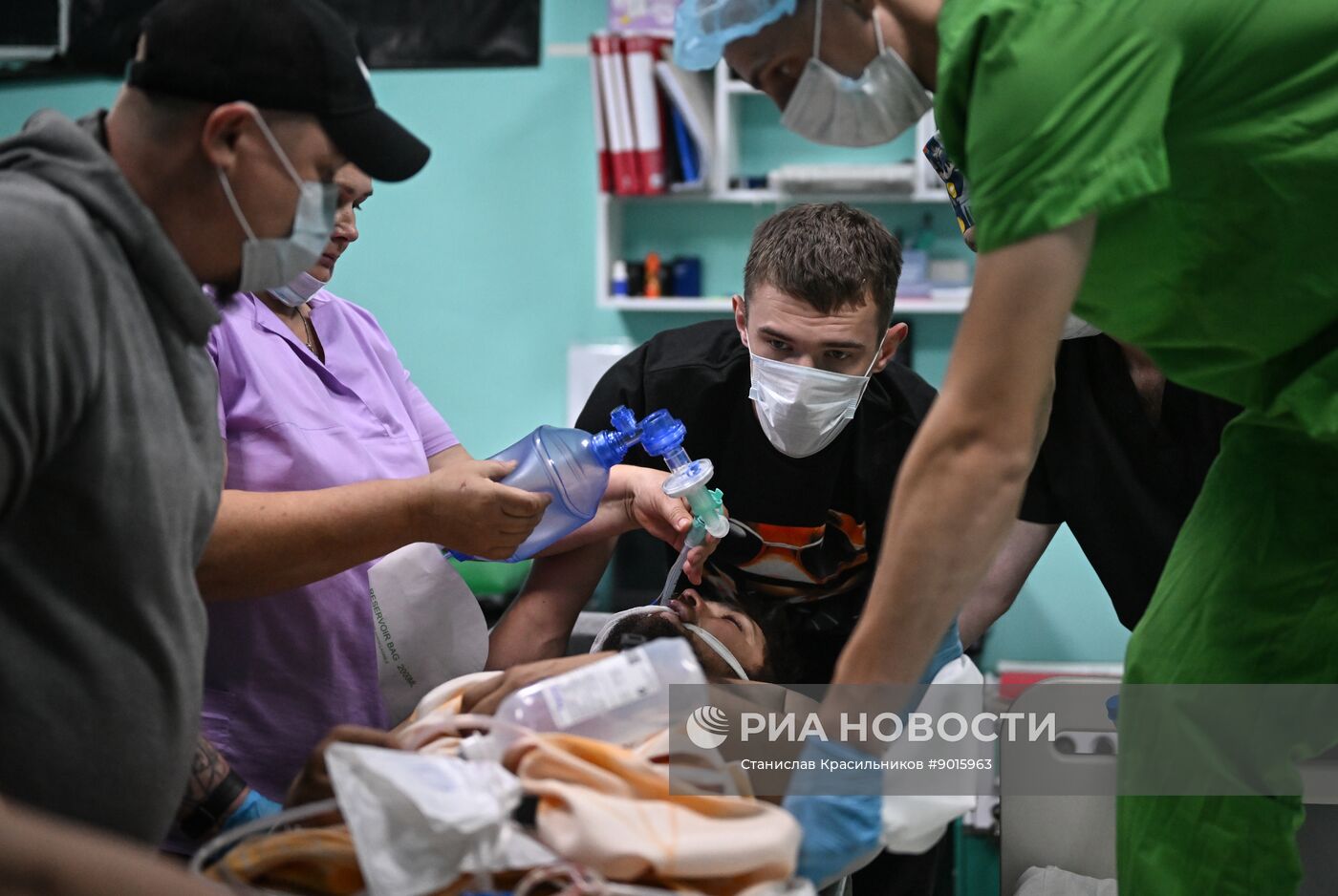 Передовой госпиталь спецназа "Ахмат" 4-й бригады МО РФ