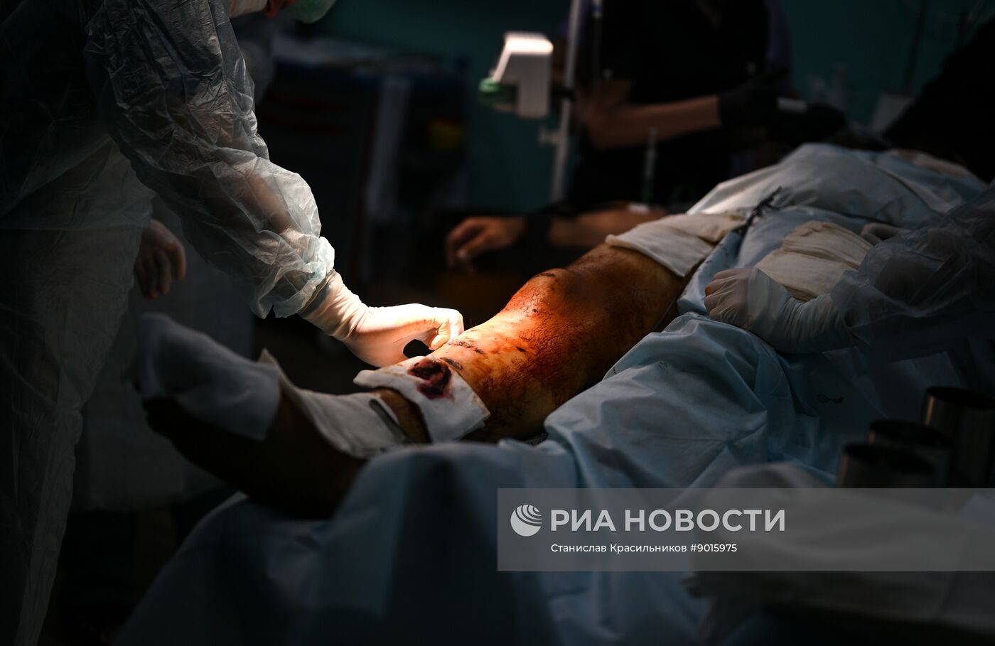 Передовой госпиталь спецназа "Ахмат" 4-й бригады МО РФ