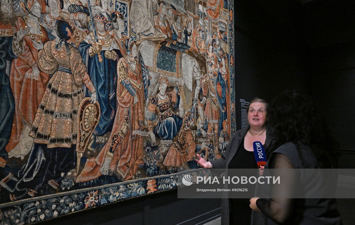 Выставка "Благороднейшие из тканей. Западноевропейские шпалеры XVI–XVIII веков"