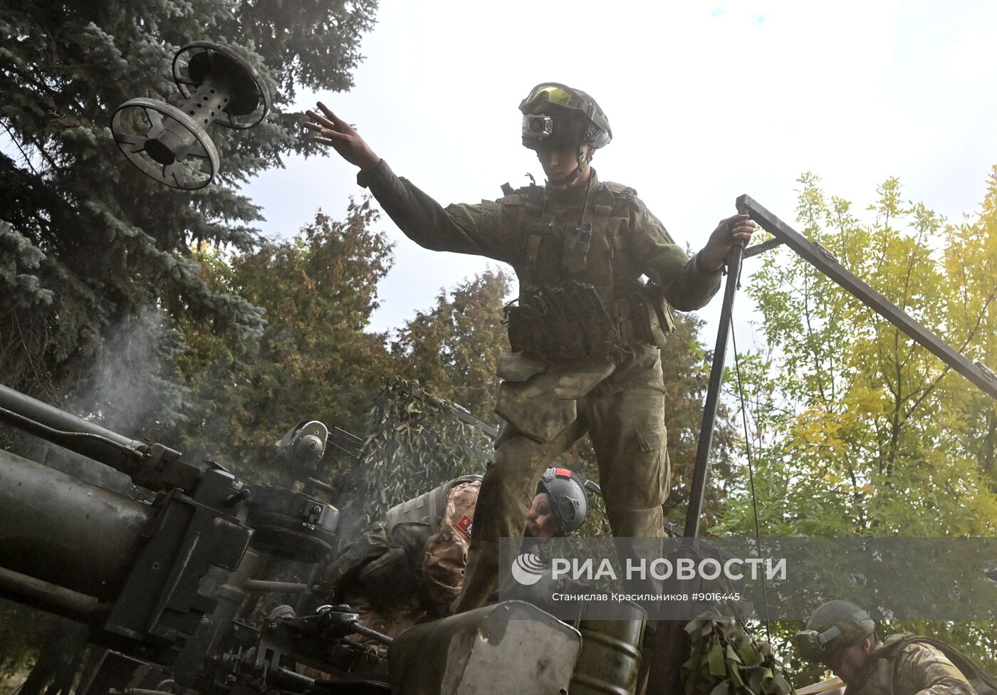 Боевая работа расчета миномета 2С4 "Тюльпан" на Красноармейском направлении СВО