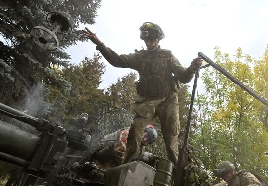 Боевая работа расчета миномета 2С4 "Тюльпан" на Красноармейском направлении СВО