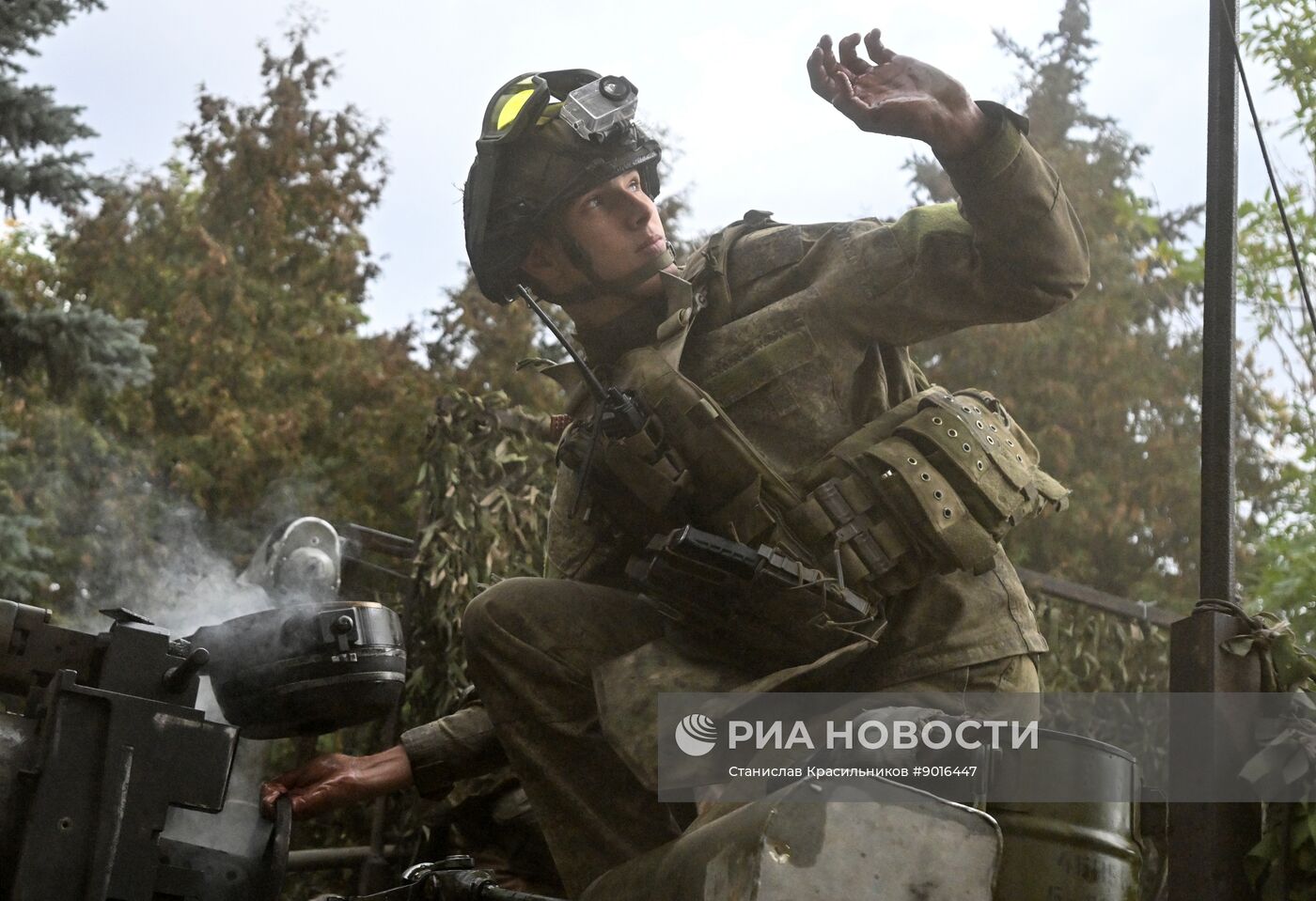 Боевая работа расчета миномета 2С4 "Тюльпан" на Красноармейском направлении СВО