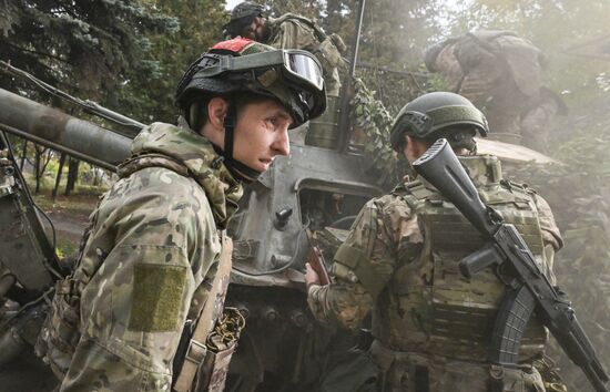 Боевая работа расчета миномета 2С4 "Тюльпан" на Красноармейском направлении СВО