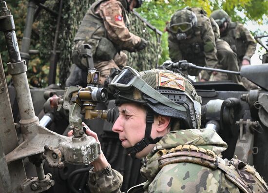 Боевая работа расчета миномета 2С4 "Тюльпан" на Красноармейском направлении СВО