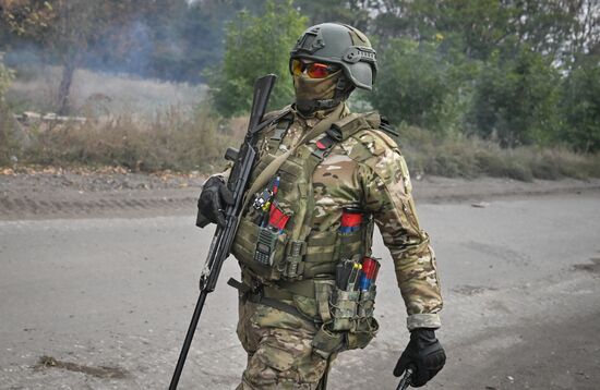 Боевая работа расчета миномета 2С4 "Тюльпан" на Красноармейском направлении СВО