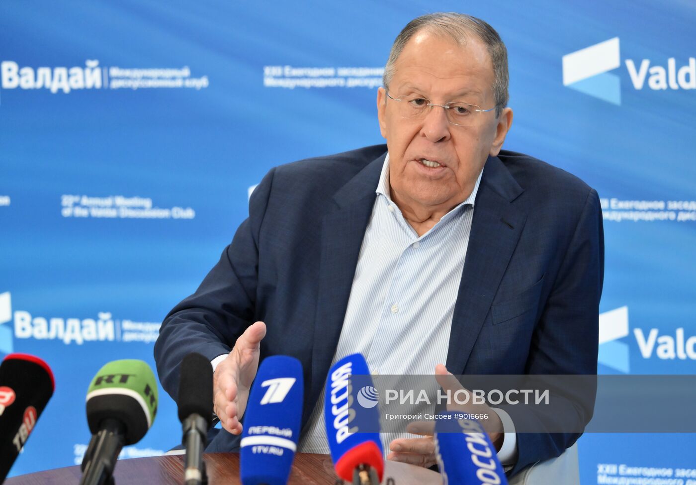 Заседание международного дискуссионного клуба "Валдай"