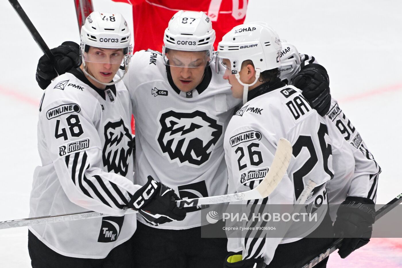 Хоккей. КХЛ. "Спартак" (Москва) - "Трактор" (Челябинск)
