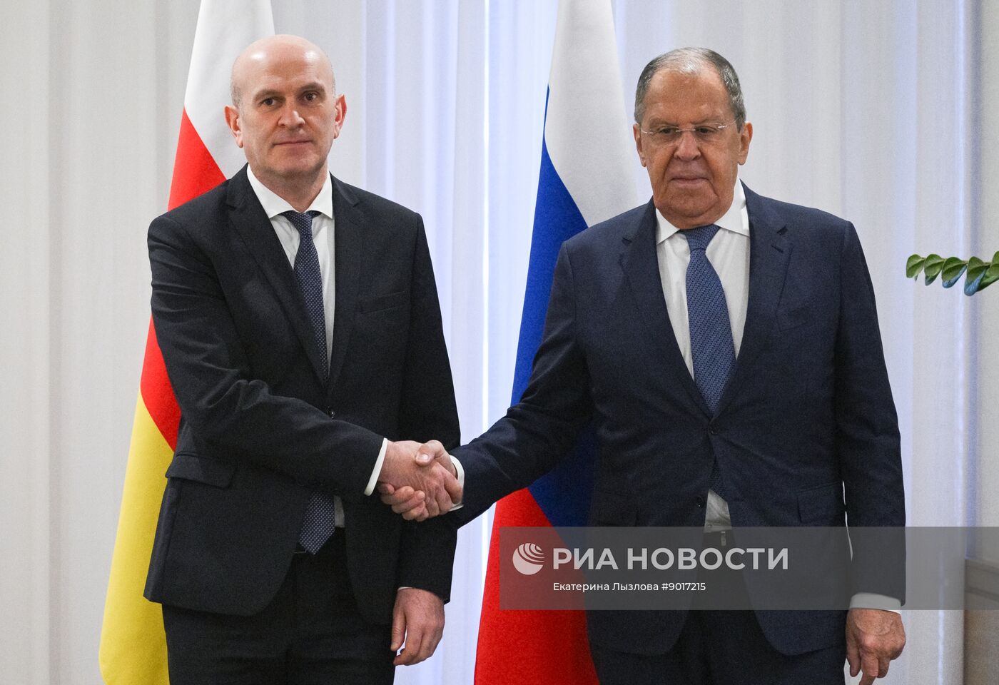 Встреча глав МИД РФ, Абхазии и Южной Осетии