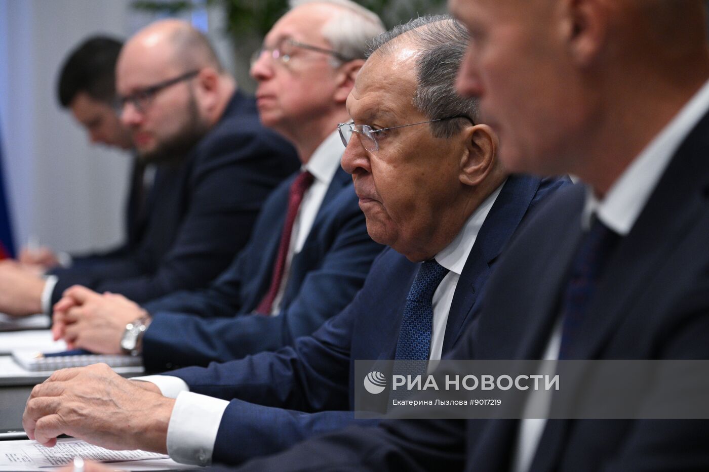 Встреча глав МИД РФ, Абхазии и Южной Осетии