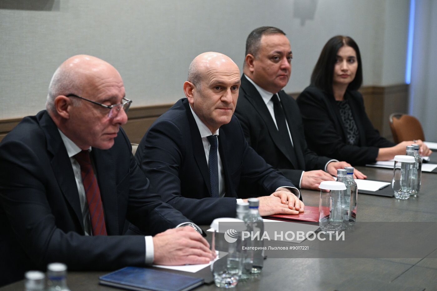 Встреча глав МИД РФ, Абхазии и Южной Осетии