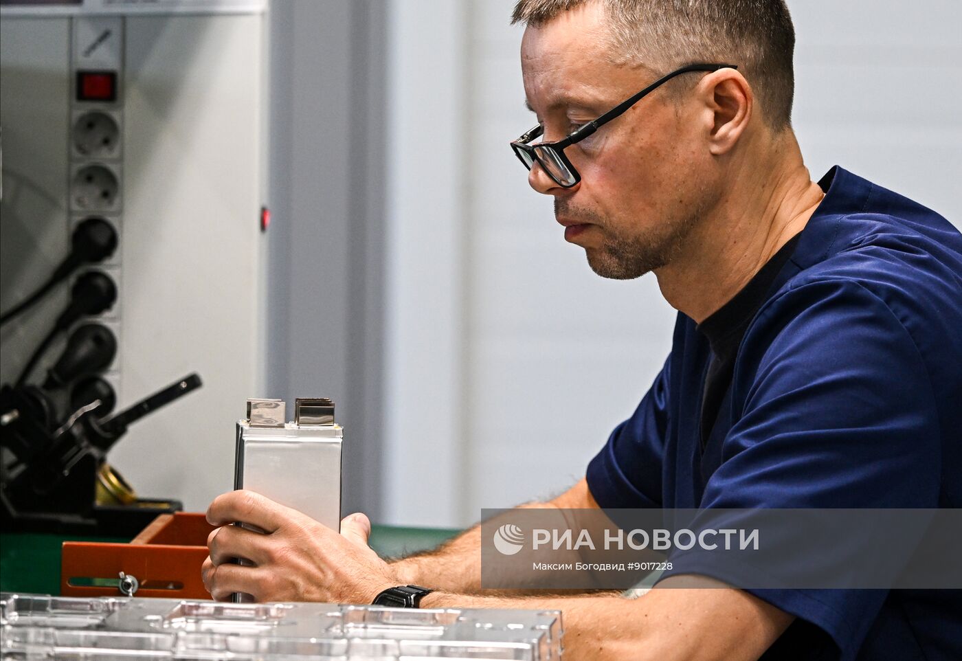 Запуск производства литий-ионных аккумуляторов на заводе "Батареон" в Татарстане