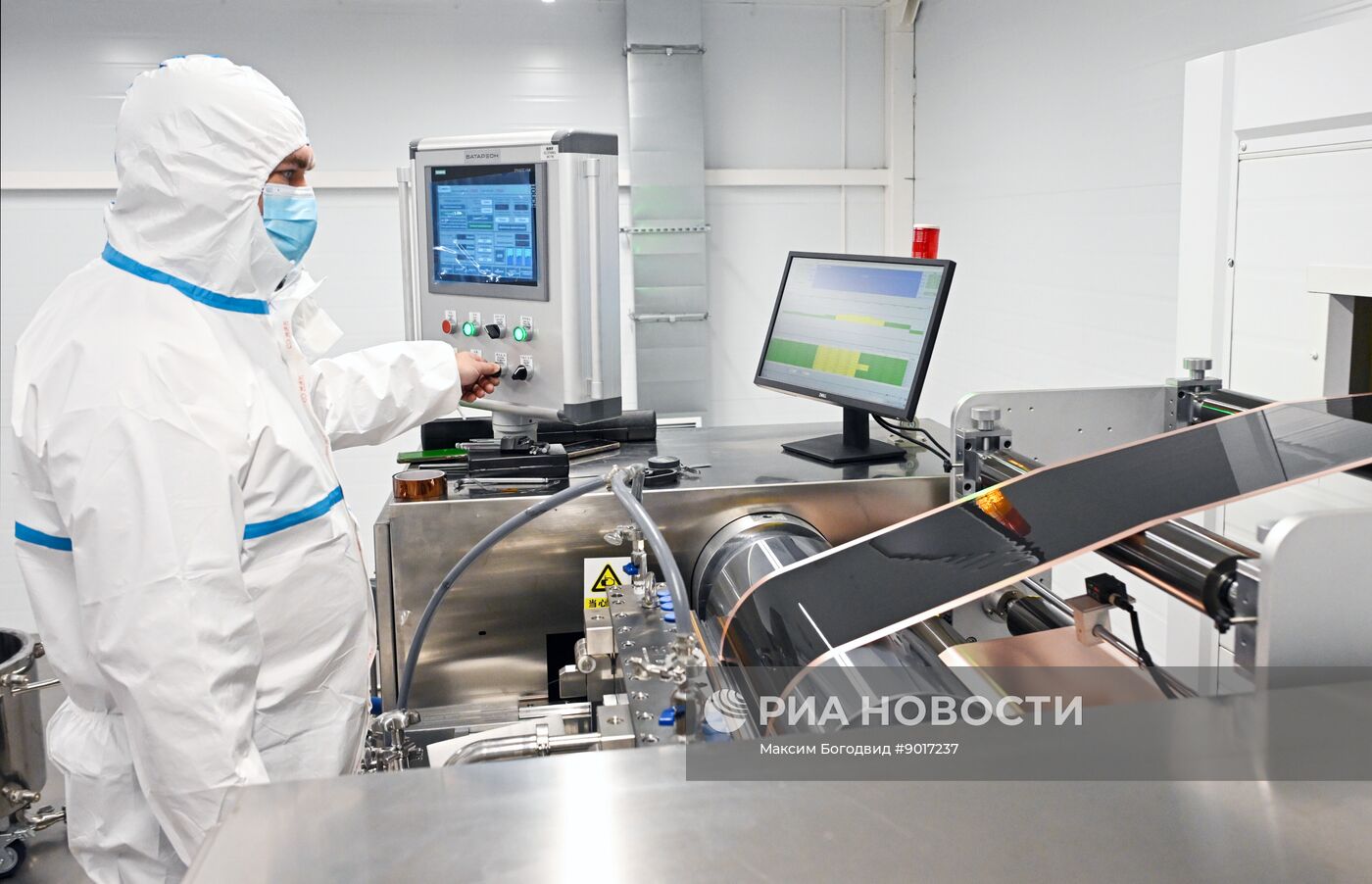 Запуск производства литий-ионных аккумуляторов на заводе "Батареон" в Татарстане