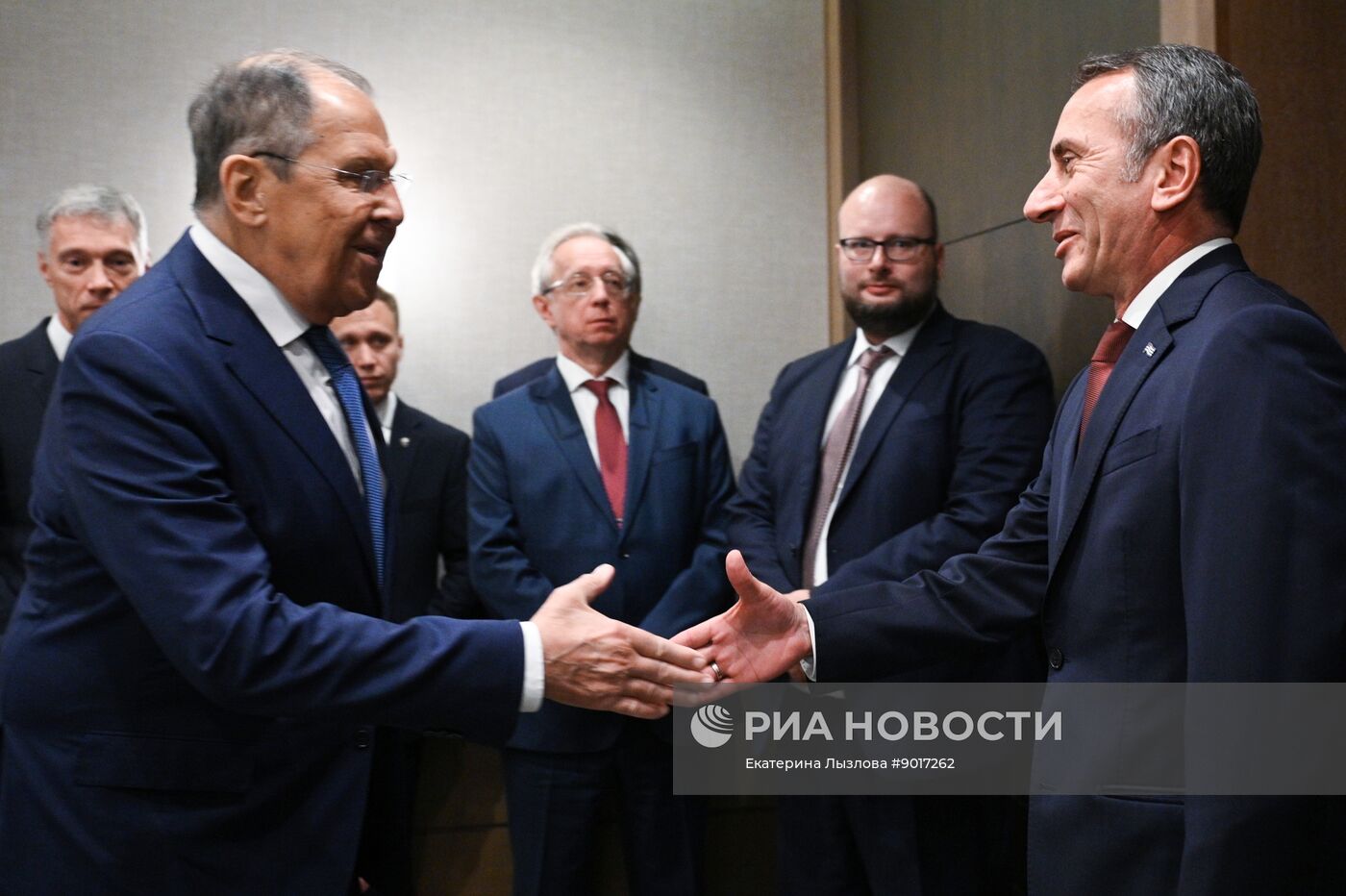 Встреча глав МИД РФ, Абхазии и Южной Осетии