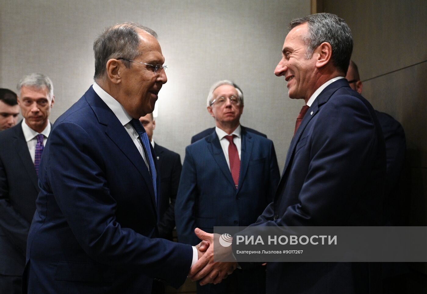 Встреча глав МИД РФ, Абхазии и Южной Осетии