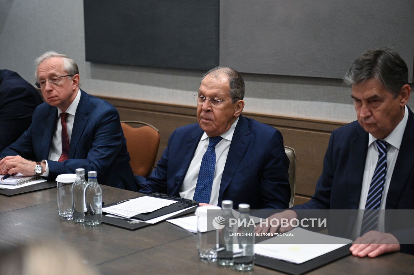 Встреча глав МИД РФ, Абхазии и Южной Осетии