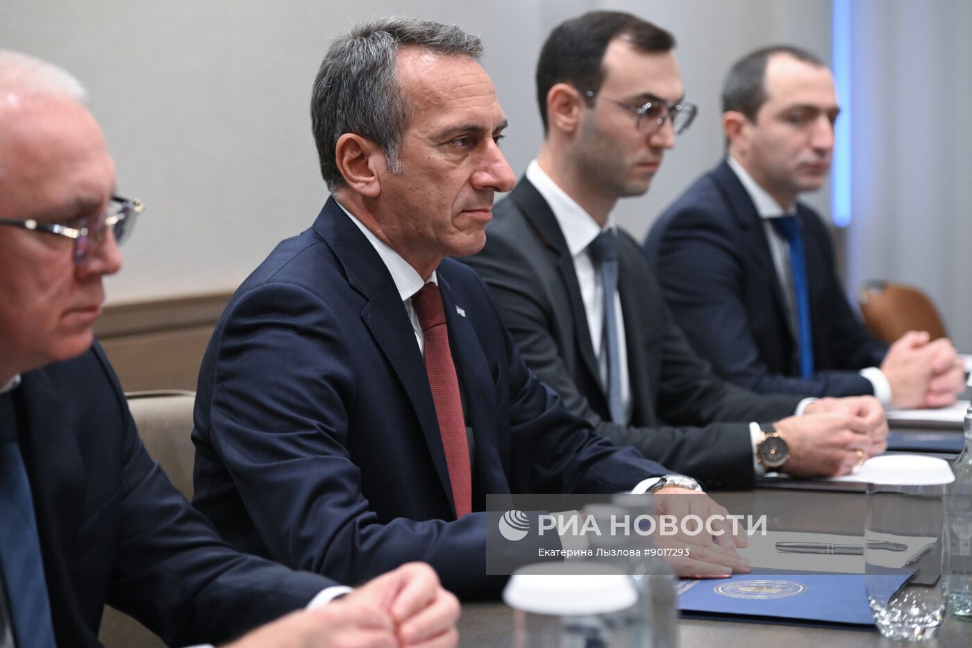 Встреча глав МИД РФ, Абхазии и Южной Осетии