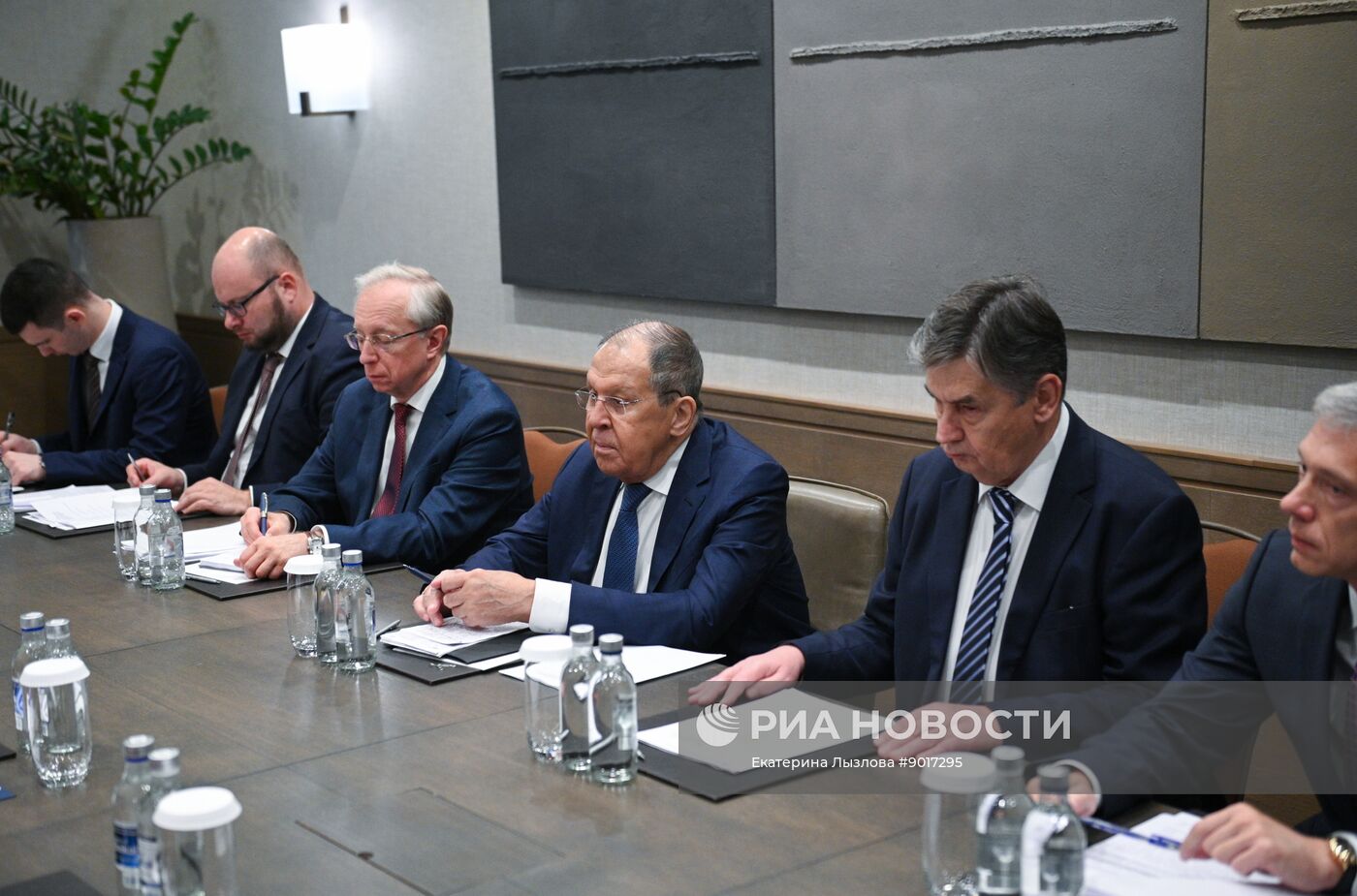 Встреча глав МИД РФ, Абхазии и Южной Осетии