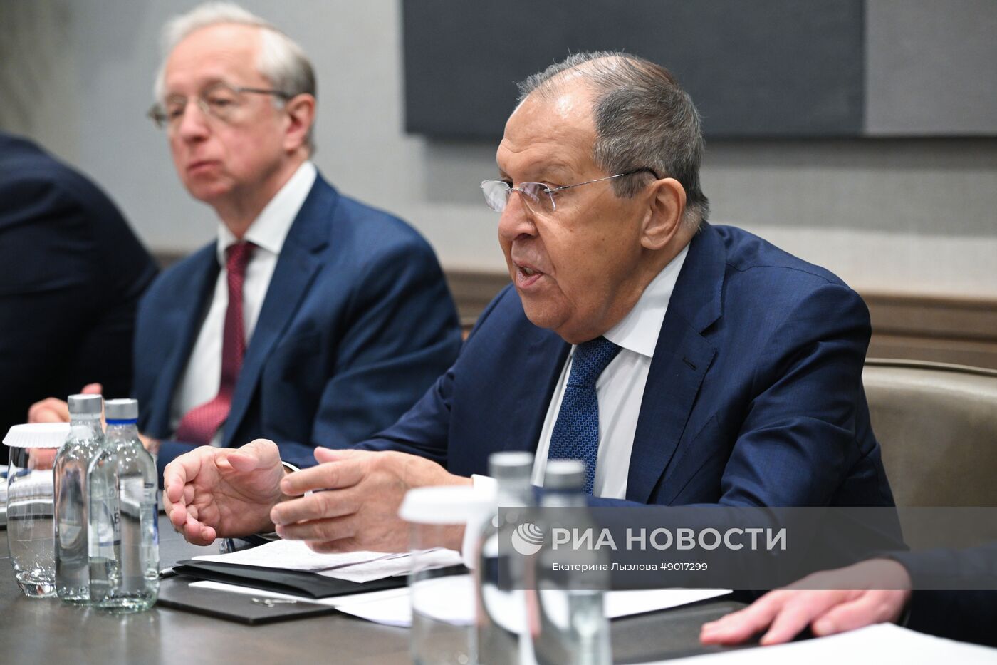 Встреча глав МИД РФ, Абхазии и Южной Осетии