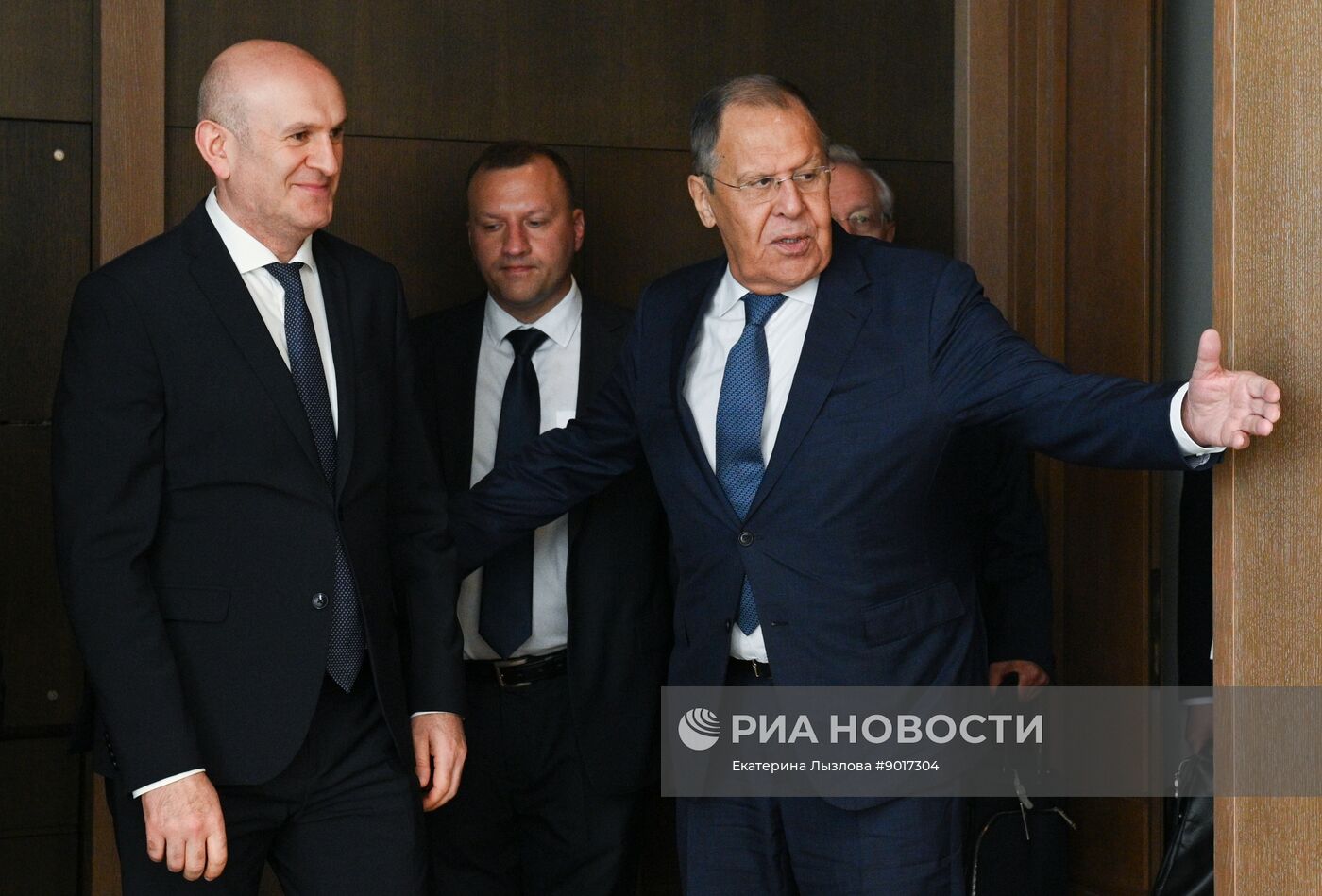 Встреча глав МИД РФ, Абхазии и Южной Осетии