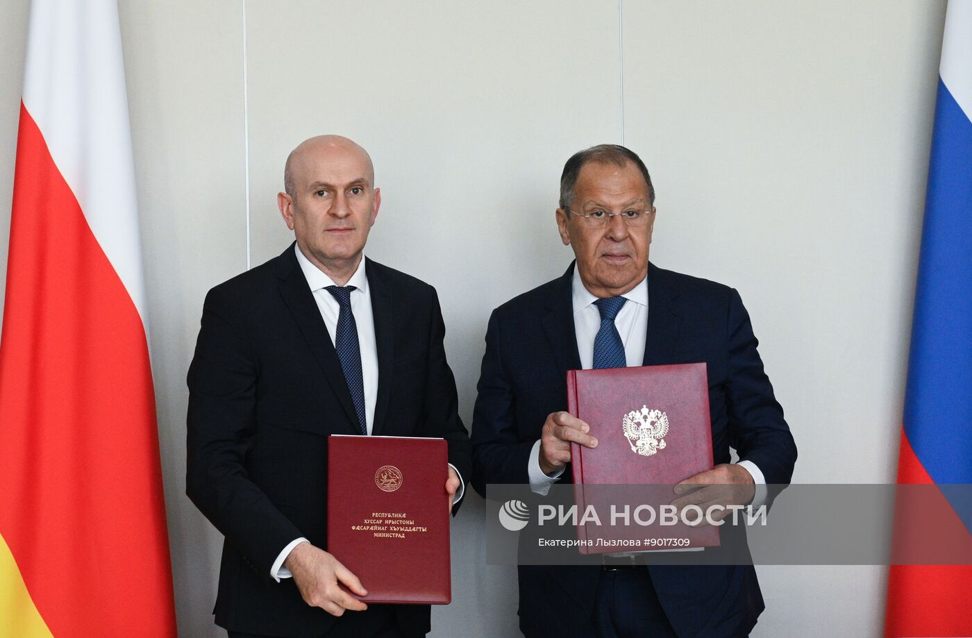 Встреча глав МИД РФ, Абхазии и Южной Осетии