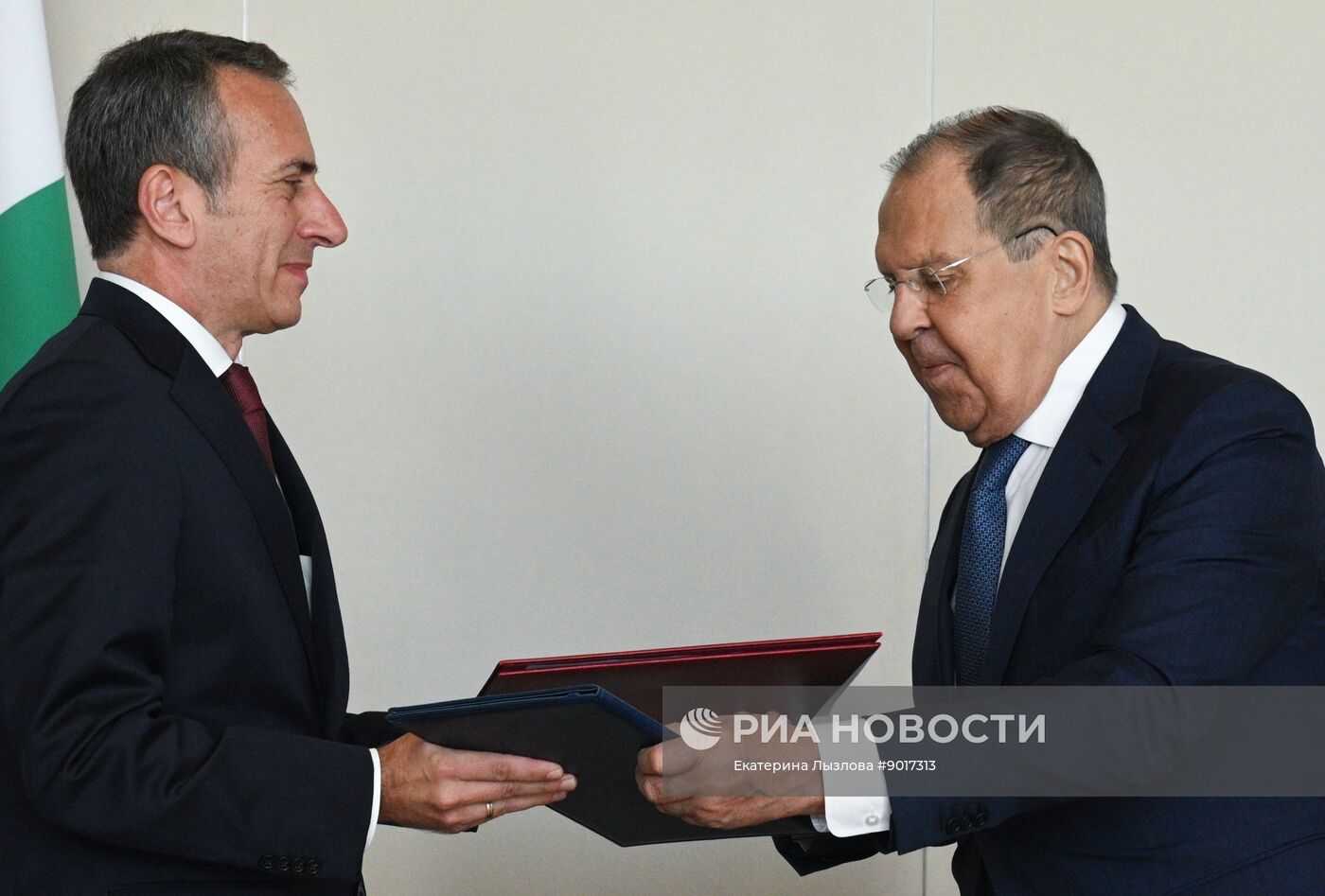 Встреча глав МИД РФ, Абхазии и Южной Осетии