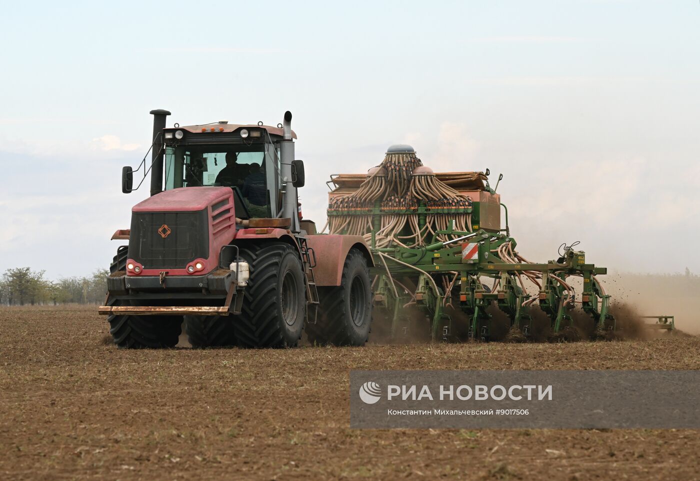 Начало сева озимых культур в Крыму