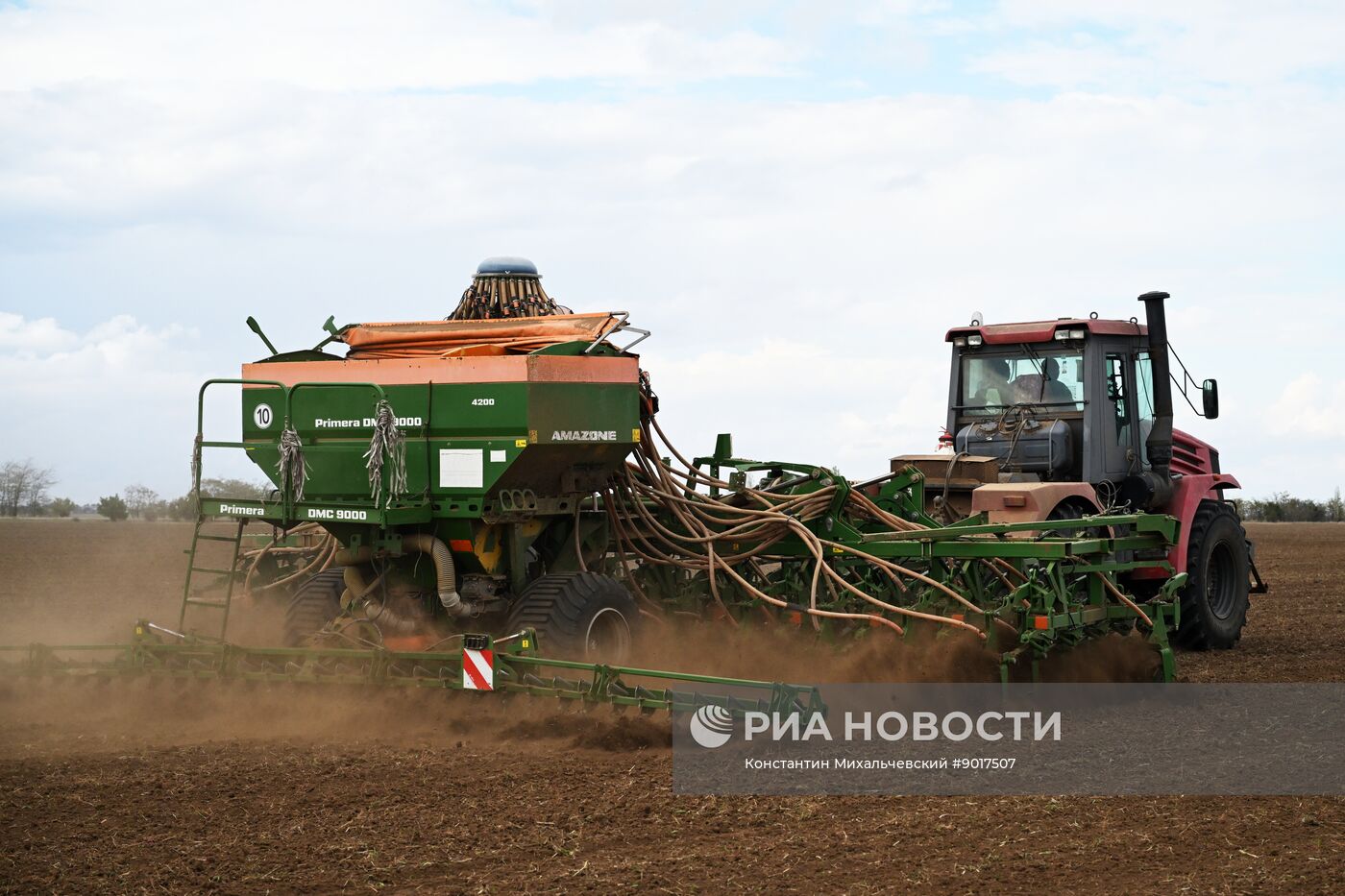Начало сева озимых культур в Крыму