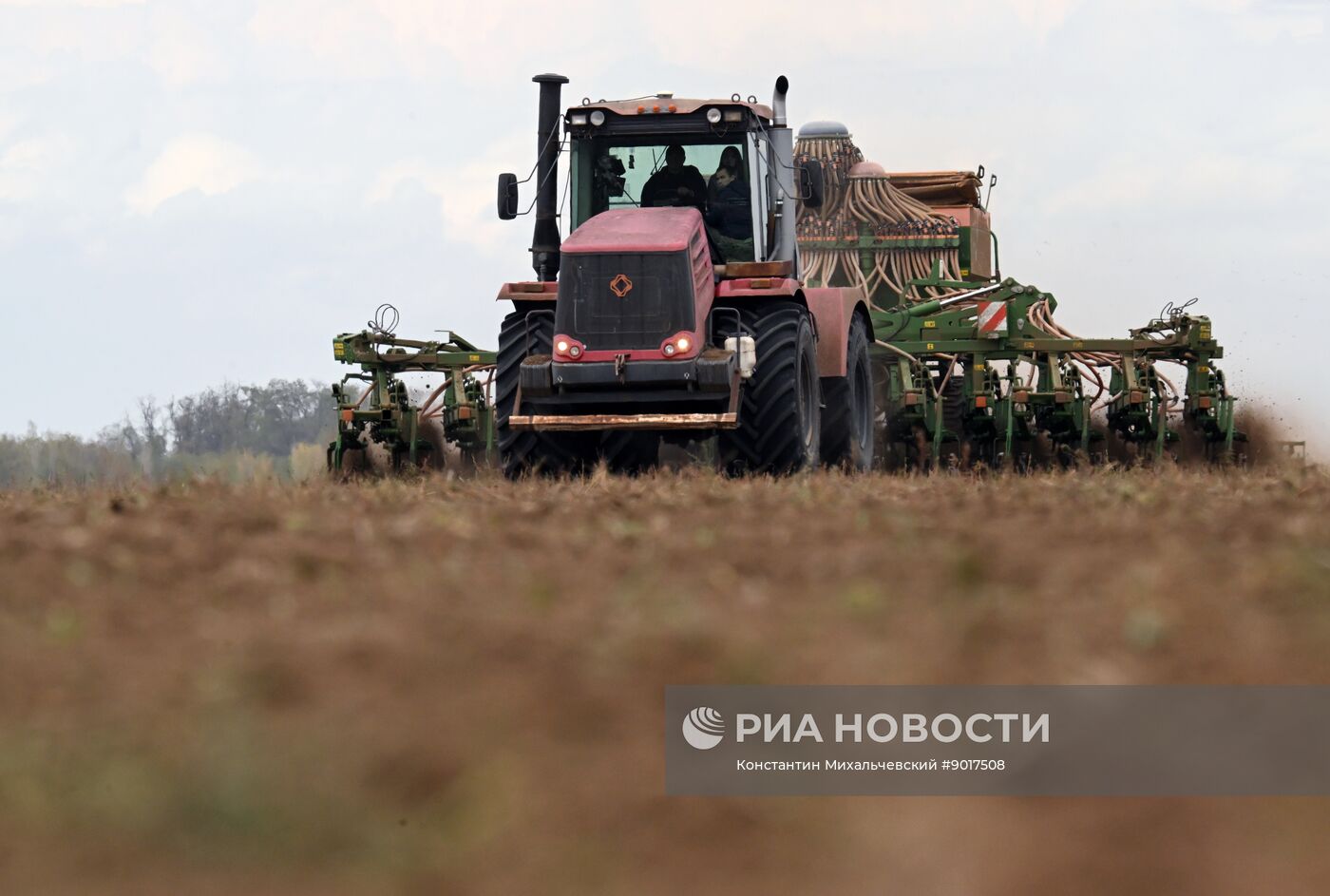 Начало сева озимых культур в Крыму