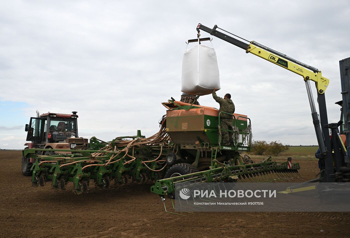 Начало сева озимых культур в Крыму