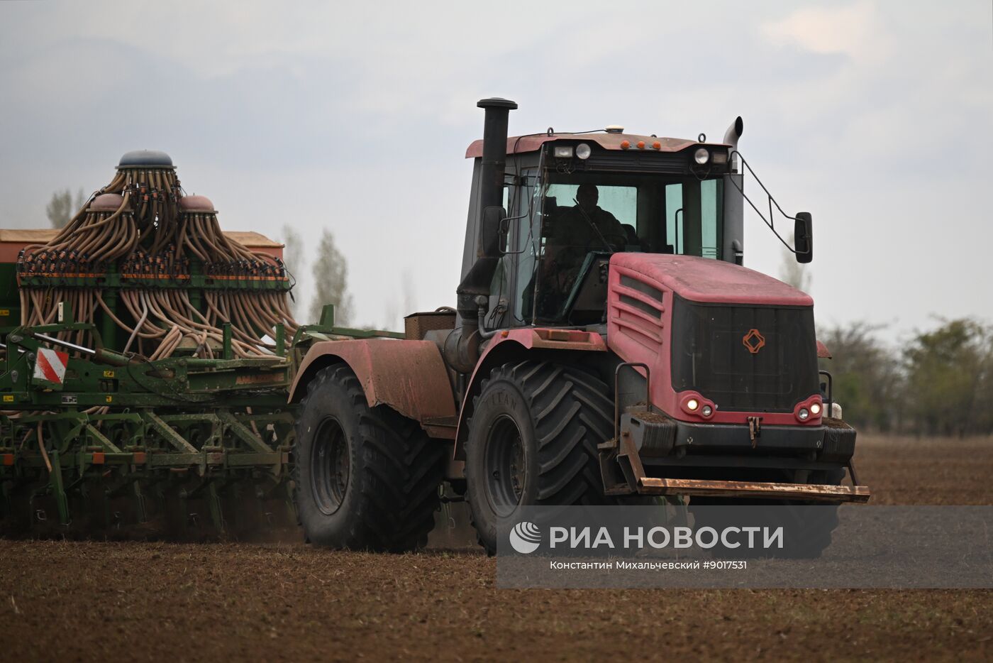 Начало сева озимых культур в Крыму