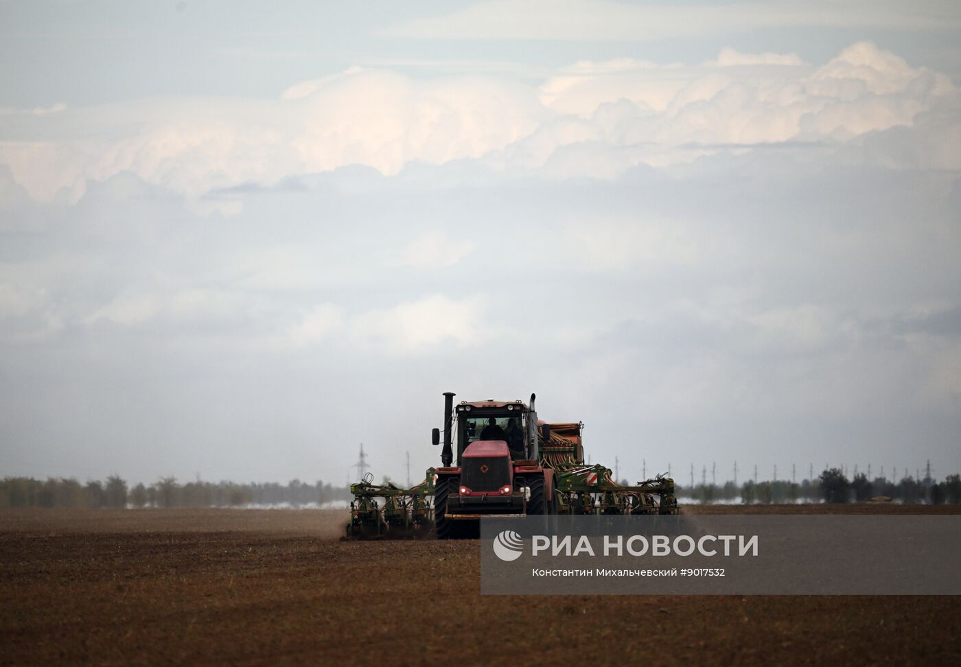 Начало сева озимых культур в Крыму