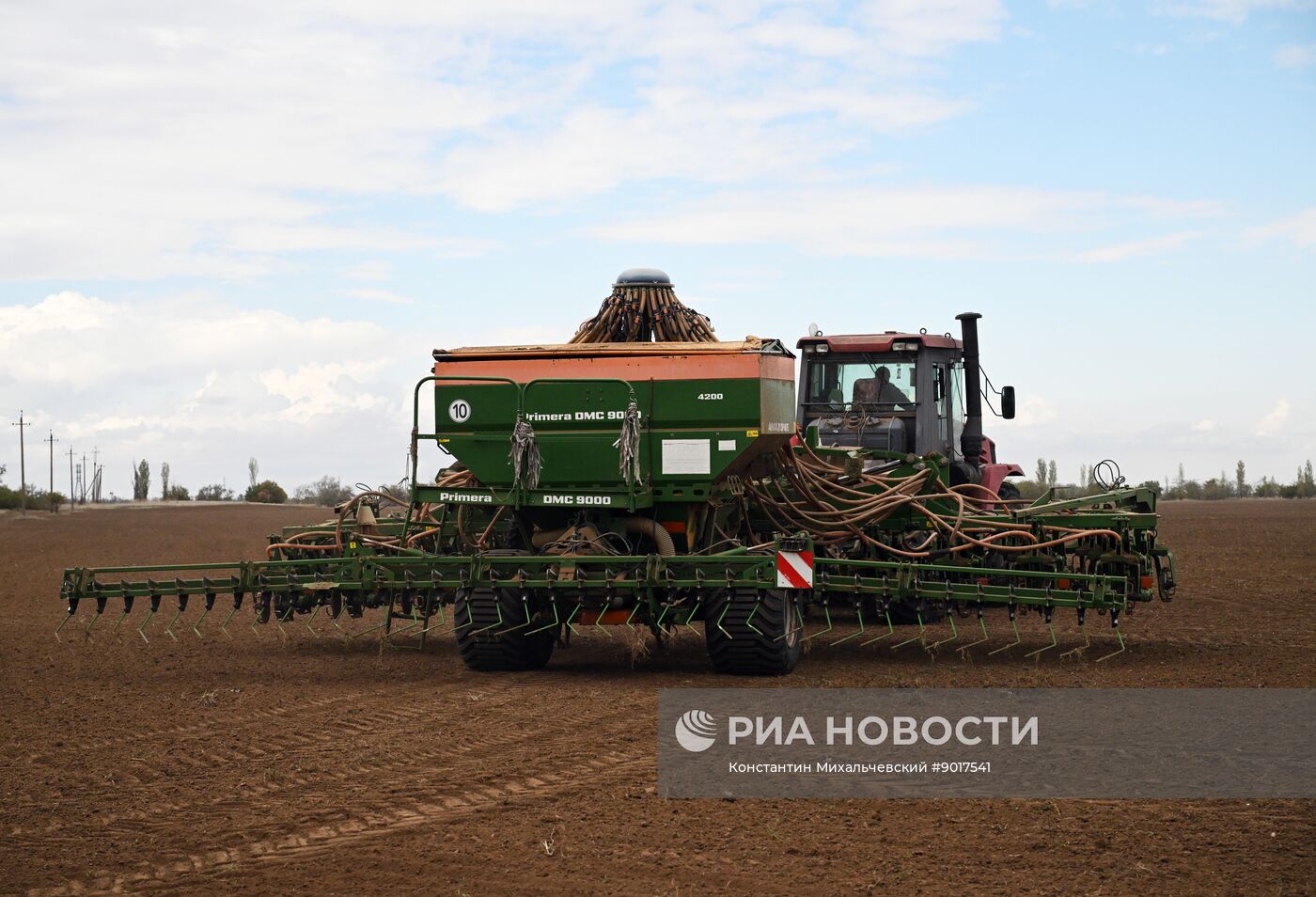 Начало сева озимых культур в Крыму