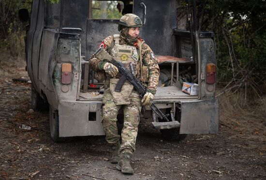 Разминирование освобожденных территорий ДНР саперами группировки войск "Центр"