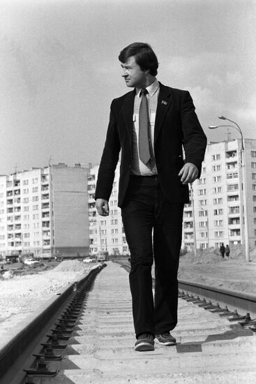 Депутат Верховного Совета РСФСР Владимир Гуляев