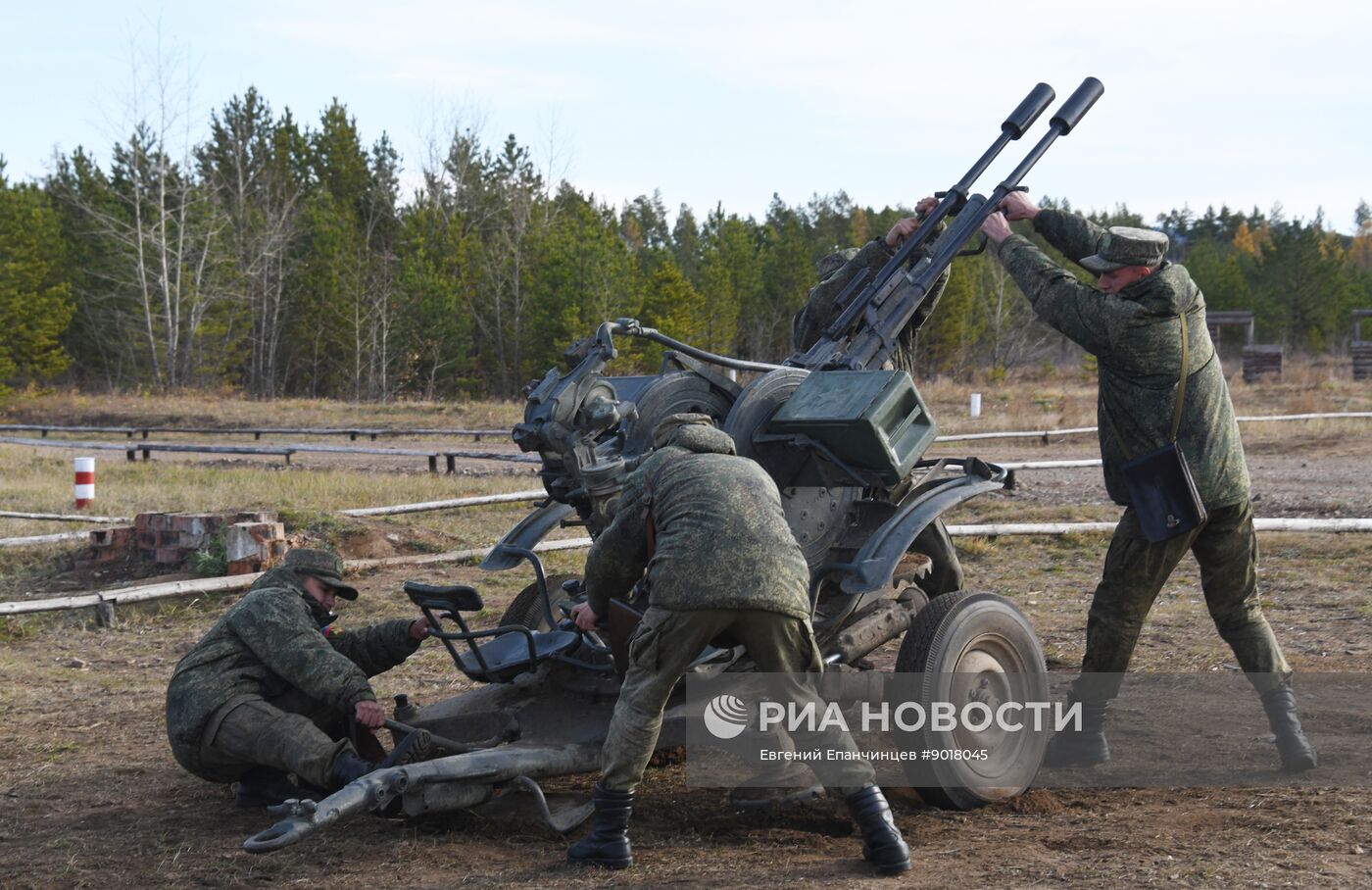 Подготовка военнослужащих в учебном центре Восточного военного округа