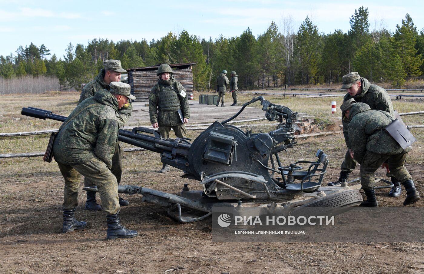 Подготовка военнослужащих в учебном центре Восточного военного округа