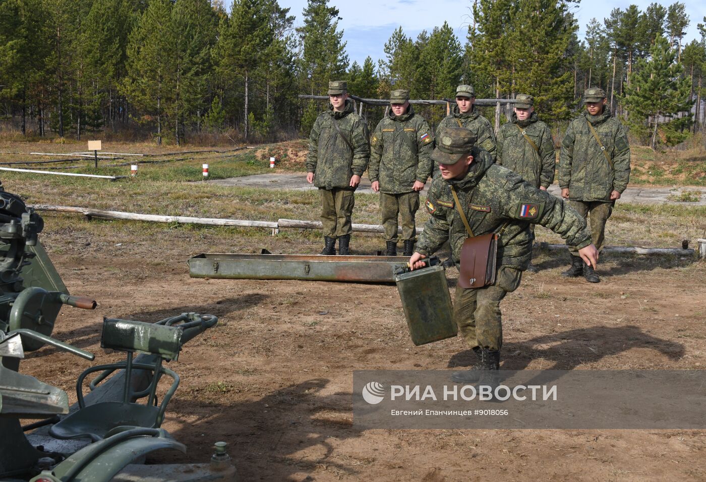 Подготовка военнослужащих в учебном центре Восточного военного округа